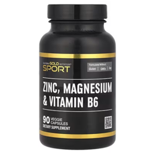 California Gold Nutrition Zinc Magnesium Vitamin B6 Capsuels
