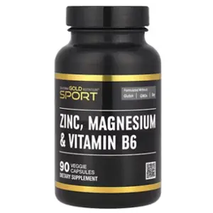 California Gold Nutrition Zinc Magnesium Vitamin B6 Capsuels