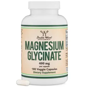 Double Wood Magnesium Glycinate 400mg Capsules