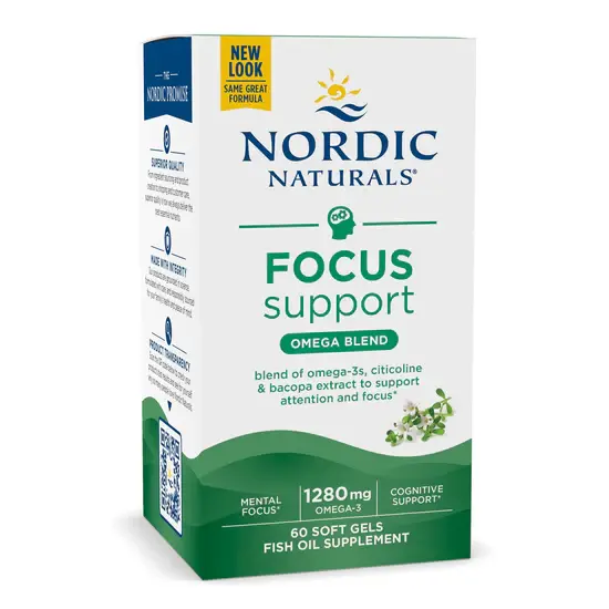Nordic Naturals Focus Support Omega Blend – Brain & Cognitive Health
