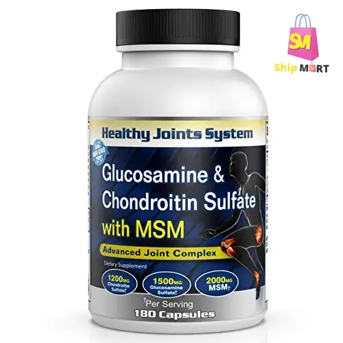 Extra Strength Glucosamine Chondroitin & MSM Capsules - Health Joints