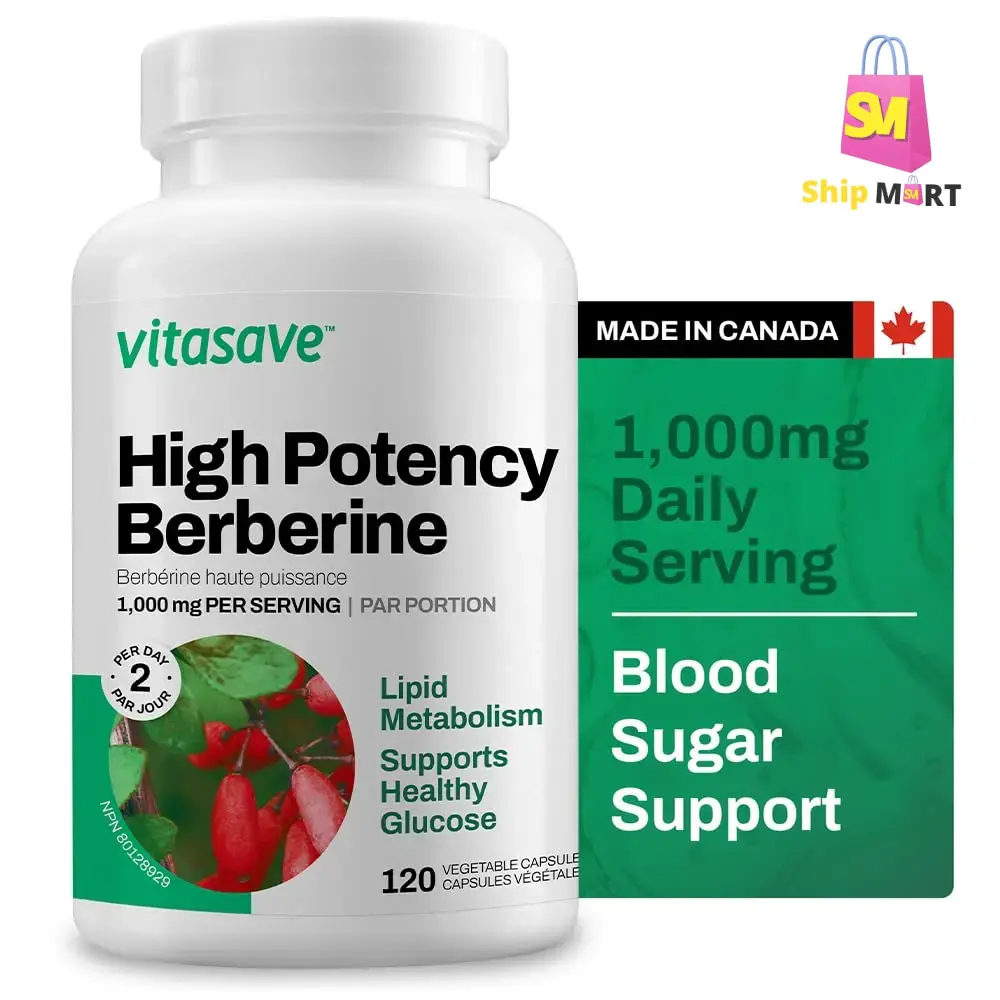 Vitasave Berberine Maximum Potency Capsules