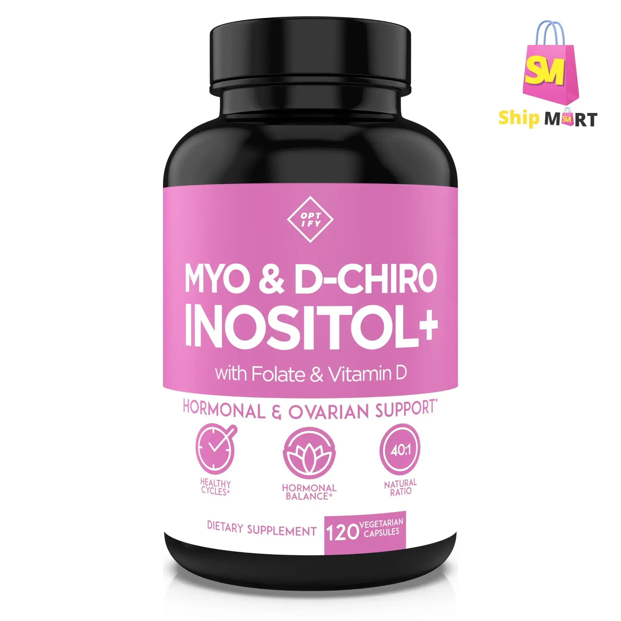 Vitamatic Myo & D-chiro Inositol Capsules - And Hormone Balance