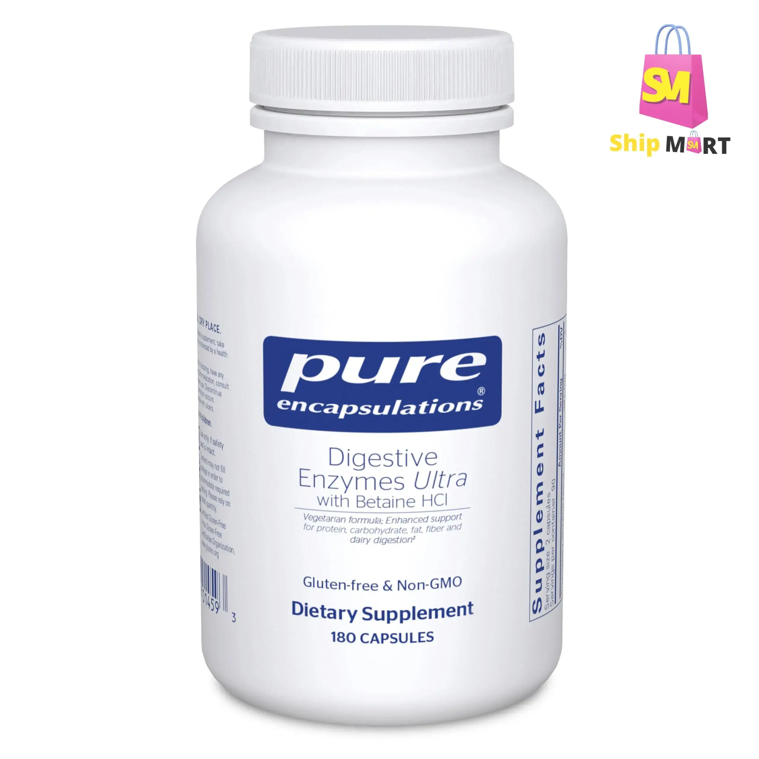 Pure Encapsulations Digestive Enzymes Ultra Capsules