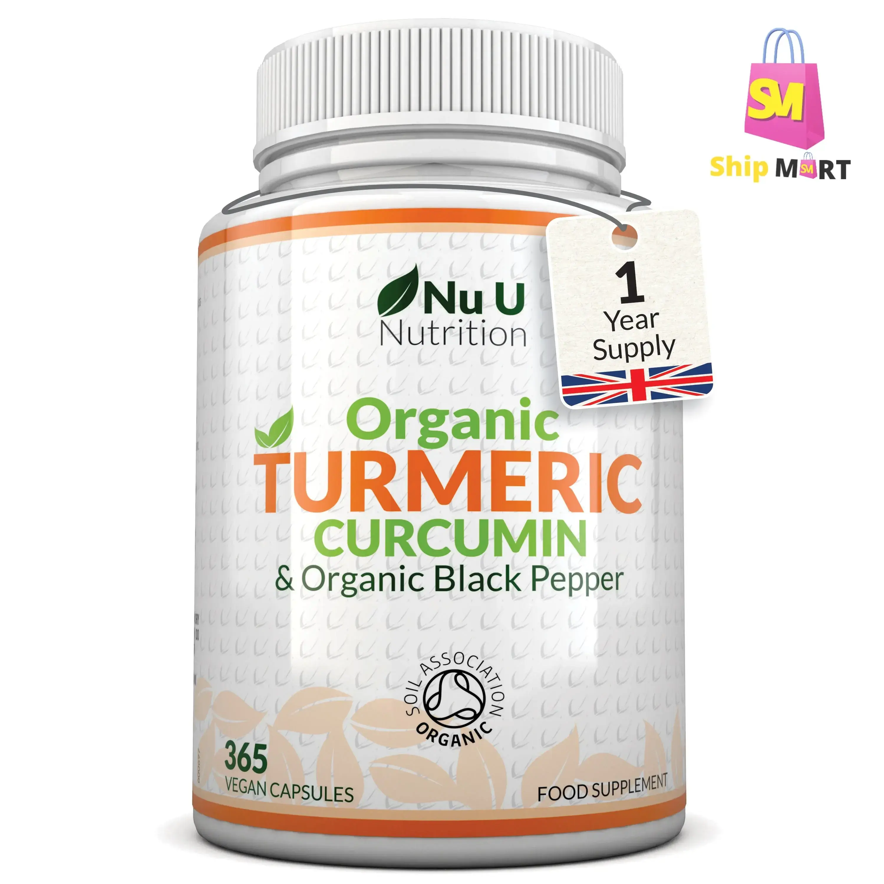 NuU Nutrition Organic Turmeric Supplement Supplement
