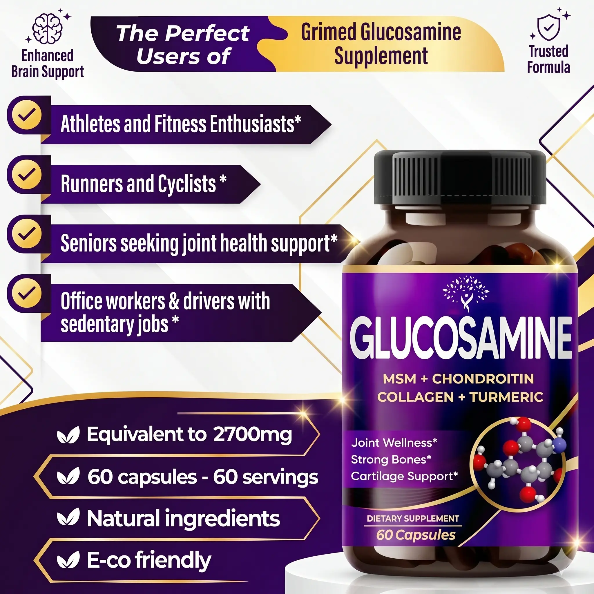 Glucosamine Capsules For Joint Support