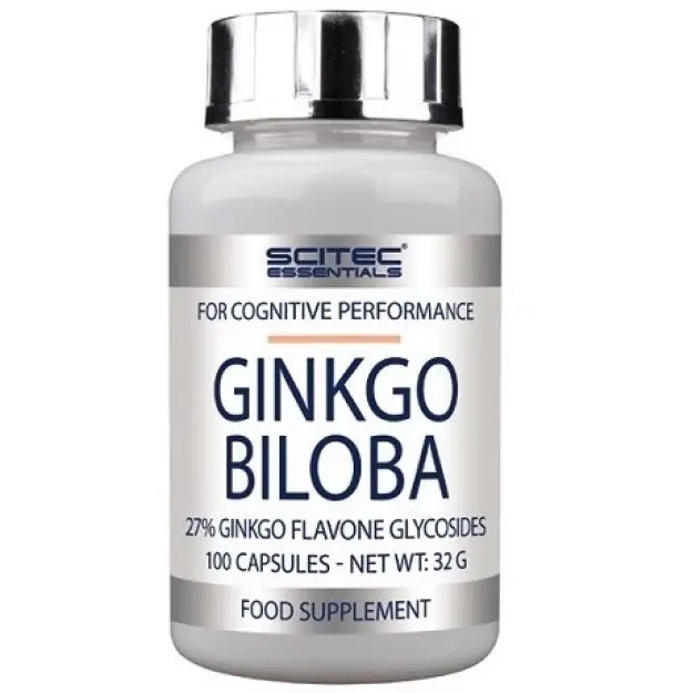 Scitec Essential Ginkgo Biloba Supplement, Improve Brain Function