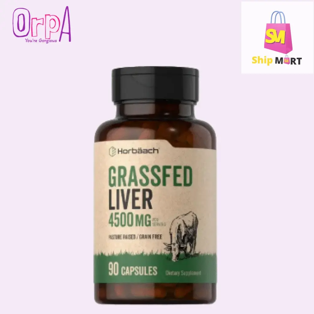 Horbäach Grass Fed Beef Liver 4500mg