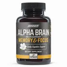 ONNIT Alpha Brain Premium Nootropic Brain Supplement