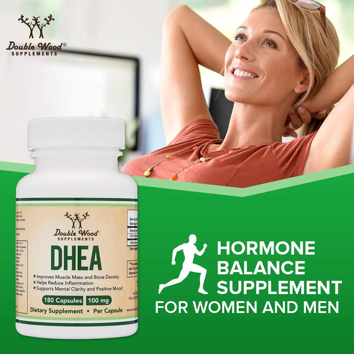Double Wood DHEA Supplement