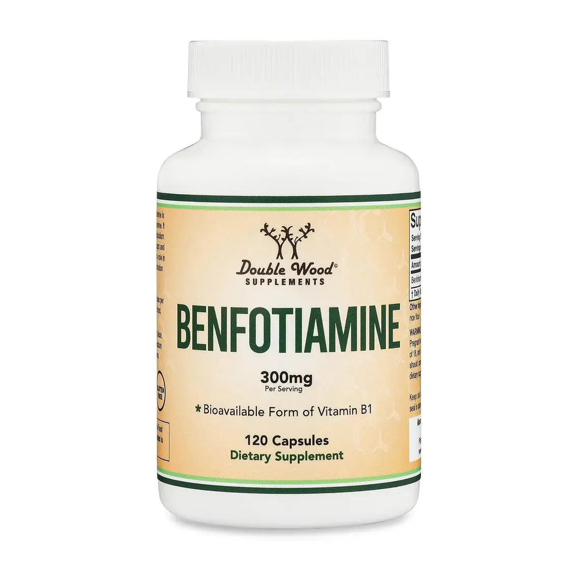 Double Wood Benfotiamine Supplement