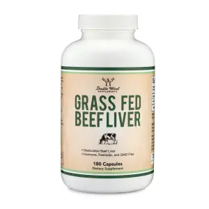 Double Wood Grass Fed Beef Liver Supplement