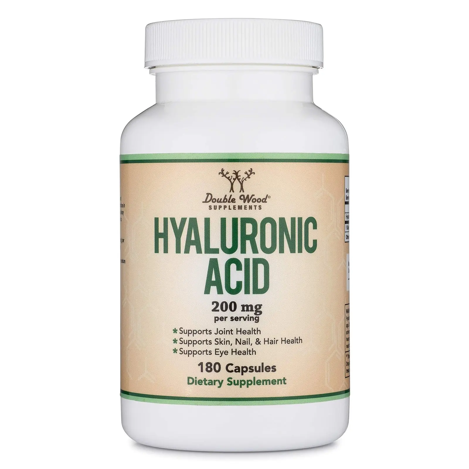 Double Wood Hyaluronic Acid Supplement