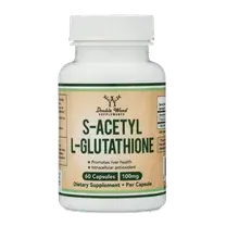 Double Wood S-acetyl L-glutathione Supplement