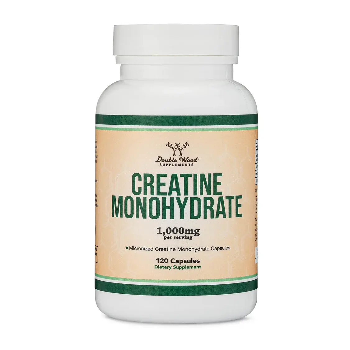 Double Wood Creatine Monohydrate Supplement