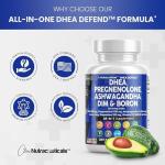 Dhea Pregnenolone Ashwagandha Dim and Boron