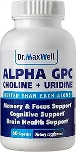 Dr Maxwell Alpha Gpc Choline + Uridine Supplement