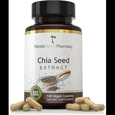 Florida Herbal Pharmacy Chia Seed Extract Capsules