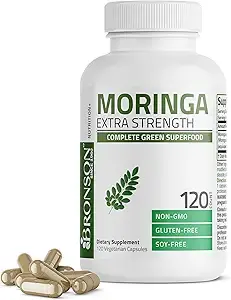 Bronson Moringa Extra Strength Supplement