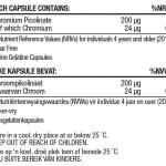 Tria Pharma Chromium Picolinate Supplement