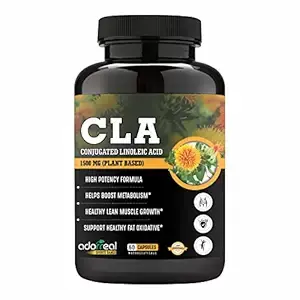 Adorreal CLA 1500 Conjugated Linoleic Acid Supplement
