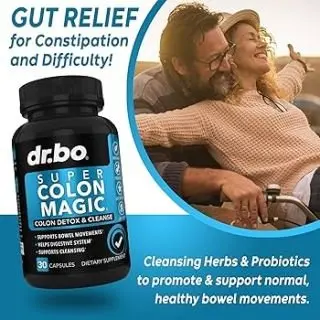 Dr.bo Super Colon Magic Colon Detox & Cleanser Supplement