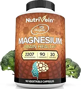 Nutrivein Magnesium Brain Health Supplement