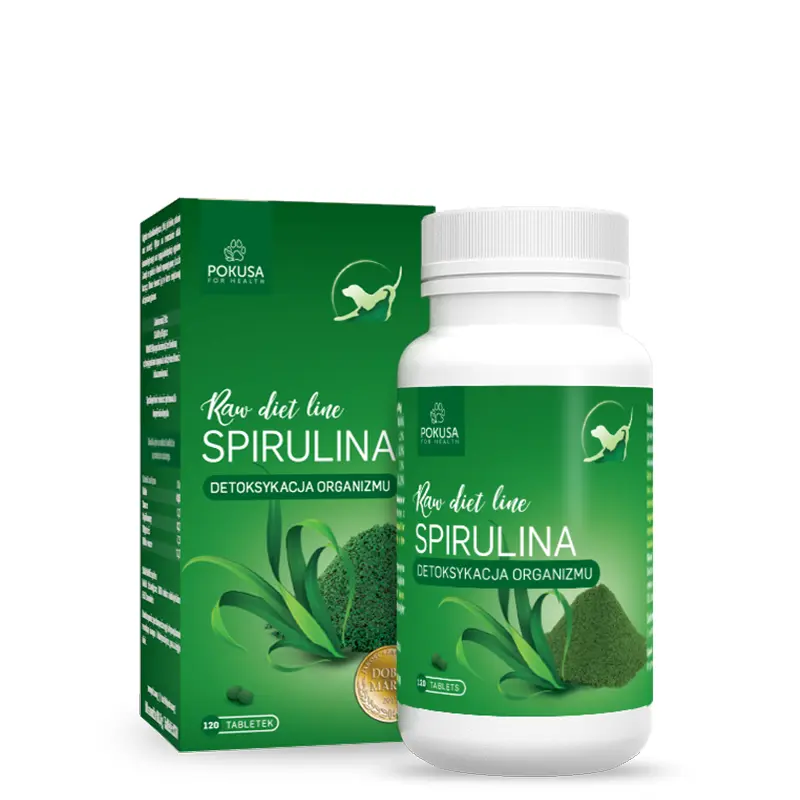 Pokusa Raw Diet Line Spirulina Supplement