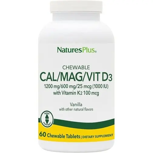 Nature Plus Cal/Mag/Vit D3 Supplement - Supports Bone & Immune Health