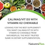 Nature Plus Cal/Mag/Vit D3 Supplement - Supports Bone & Immune Health