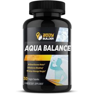 Body Builder Aqua Balance Supplement, Relieves Heartburn