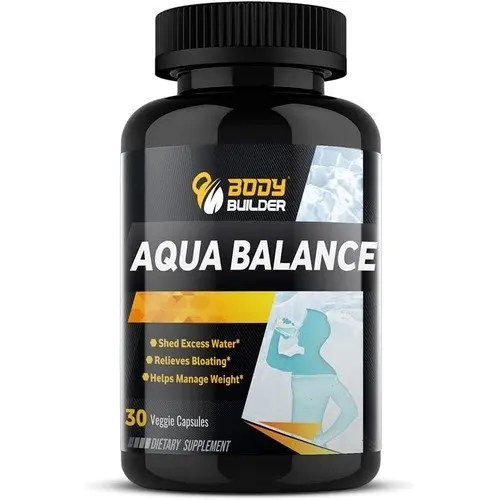 Body Builder Aqua Balance Supplement, Relieves Heartburn