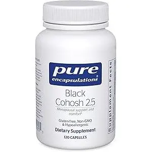 Pure Encapsulation Black Cohosh 25 Supplement - Promotes Hormonal Balance