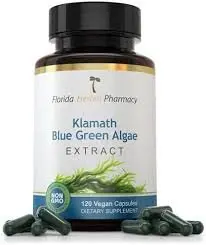 Florida Herbal pharmacy Klamath Blue-Green Algae Supplement - Increase Energy Levels