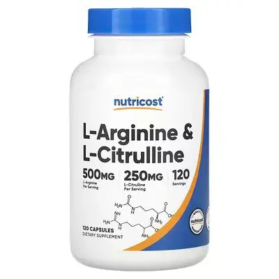 Nutricost L- Arginine & L- Citrulline Supplement