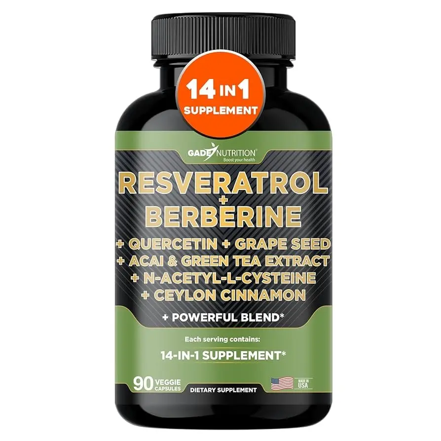 Quercetin Berberine Resveratrol Supplement