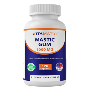 Vitamatic Mastic Gum 1000 Mg Capsules