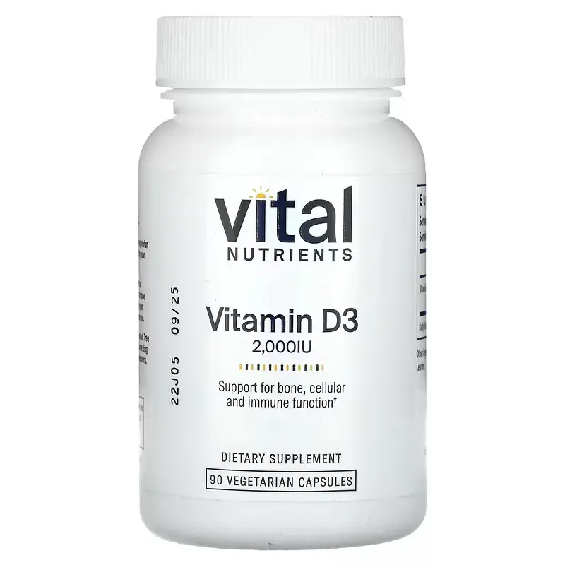 Vital Nutrients Vitamin D3 2000