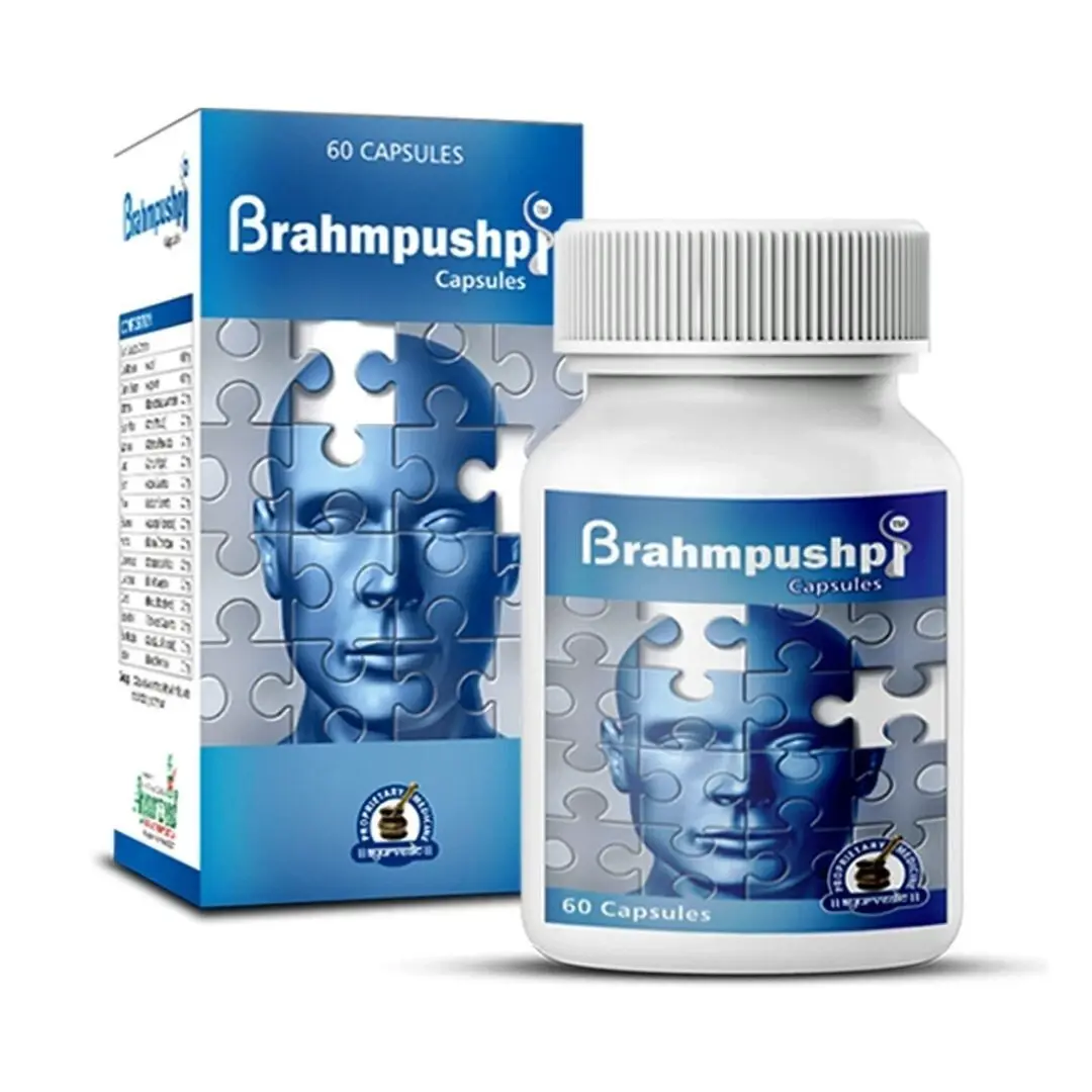Brahmpushpi Capsules Memory Booster & Brain Power Supplement