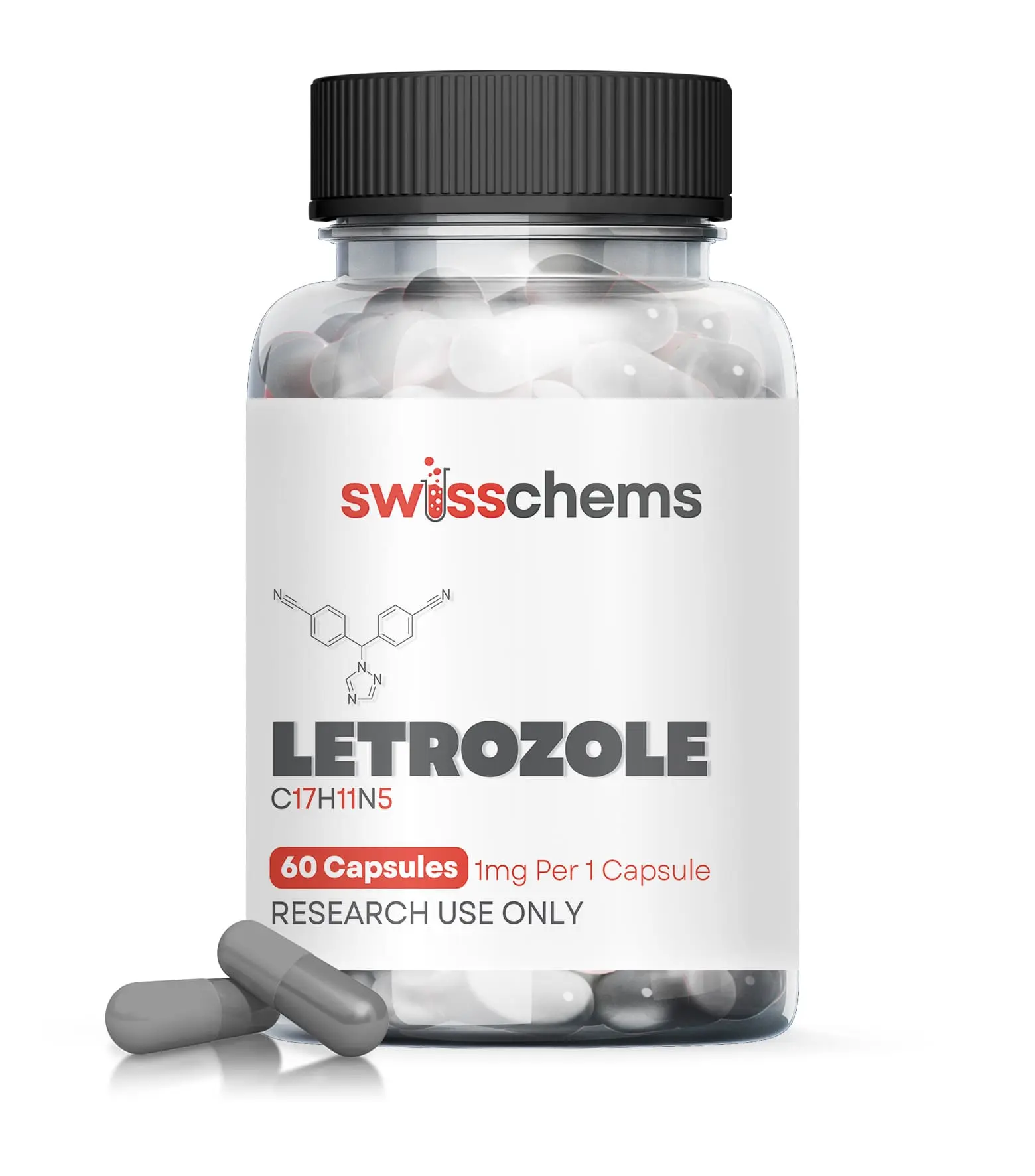 SwissChemsLetrozole – 1mg Capsules